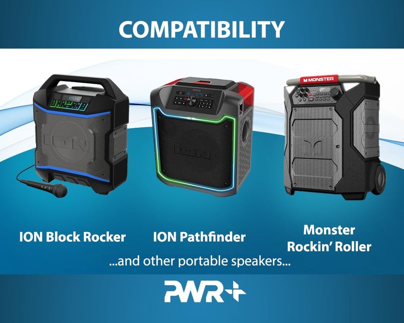 PWR+ UL Listed Heavy-Duty Fast Charging Cable for Jackery Explorer, Ecoflow Delta/River, Bluetti, Anker Power Station Charger, ION Block Job Rocker Monster Speaker Guitar Amp Amplifier Power Cord - Image 4